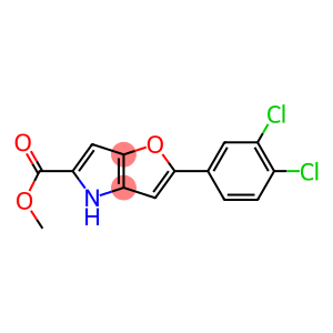 METHYL 2-(3,4-DICHLOROPHENYL)-4H-FURO[3,2-B]PYRROLE-5-CARBOXYLATE