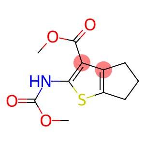 methyl 2-[(methoxycarbonyl)amino]-5,6-dihydro-4H-cyclopenta[b]thiophene-3-carboxylate