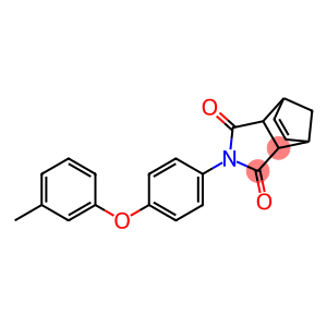 4-[4-(3-methylphenoxy)phenyl]-4-azatricyclo[5.2.1.0~2,6~]dec-8-ene-3,5-dione