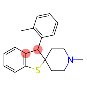 1'-methyl-3-(2-methylphenyl)-2,3-dihydrospiro(1-benzothiophene-2,4'-piperidine)