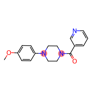 methyl 4-[4-(3-pyridinylcarbonyl)-1-piperazinyl]phenyl ether