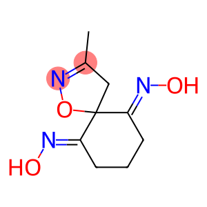 3-methyl-1-oxa-2-azaspiro[4.5]dec-2-ene-6,10-dione dioxime