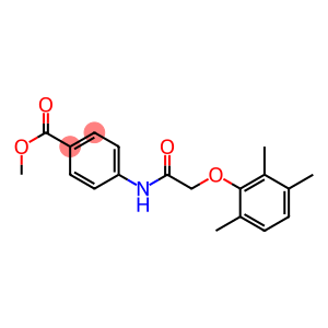 methyl 4-{[(2,3,6-trimethylphenoxy)acetyl]amino}benzoate