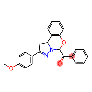 {2-[4-(methyloxy)phenyl]-1,10b-dihydropyrazolo[1,5-c][1,3]benzoxazin-5-yl}(phenyl)methanone