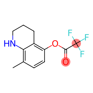 8-methyl-1,2,3,4-tetrahydro-5-quinolinyl trifluoroacetate