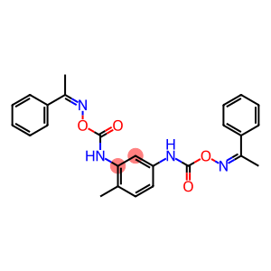 1-methyl-2,4-bis[({[(1-phenylethylidene)amino]oxy}carbonyl)amino]benzene