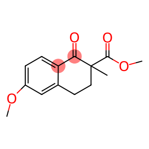 methyl 6-methoxy-2-methyl-1-oxo-1,2,3,4-tetrahydro-2-naphthalenecarboxylate