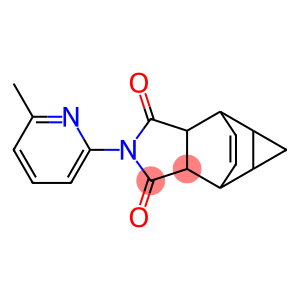 4-(6-methylpyridin-2-yl)-4-azatetracyclo[5.3.2.0~2,6~.0~8,10~]dodec-11-ene-3,5-dione