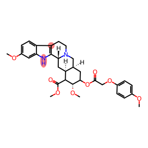 methyl 11,17-dimethoxy-18-{[(4-methoxyphenoxy)acetyl]oxy}yohimban-16-carboxylate