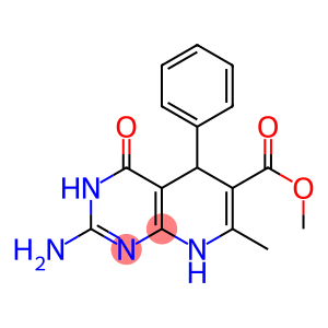 methyl 2-amino-7-methyl-4-oxo-5-phenyl-3,4,5,8-tetrahydropyrido[2,3-d]pyrimidine-6-carboxylate