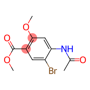 METHYL 4-ACETAMIDO-5-BROMO-2-METHOXYBENZOATE