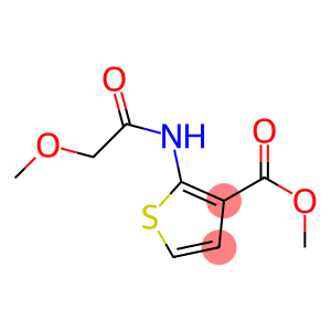methyl 2-[(2-methoxyacetyl)amino]thiophene-3-carboxylate