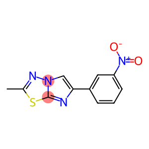 2-methyl-6-(3-nitrophenyl)imidazo[2,1-b][1,3,4]thiadiazole