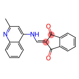 2-{[(2-methyl-4-quinolinyl)amino]methylene}-1H-indene-1,3(2H)-dione
