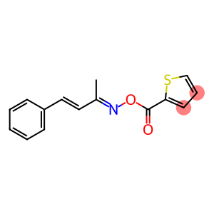 2-({[(1-methyl-3-phenylprop-2-enylidene)amino]oxy}carbonyl)thiophene
