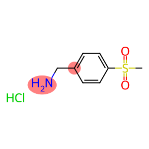 1-[4-(methylsulfonyl)phenyl]methanamine hydrochloride