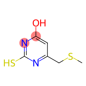 6-[(methylsulfanyl)methyl]-2-sulfanyl-4-pyrimidinol