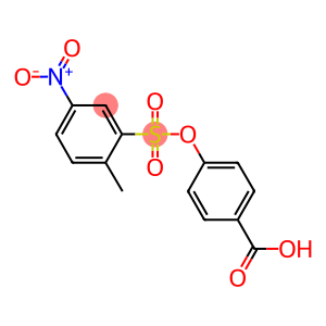 4-(2-METHYL-5-NITRO-BENZENESULFONYLOXY)-BENZOIC ACID