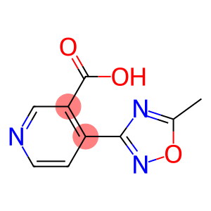 4-(5-methyl-1,2,4-oxadiazol-3-yl)nicotinic acid
