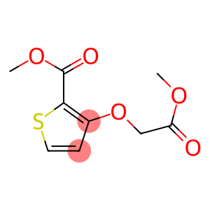 methyl 3-(2-methoxy-2-oxoethoxy)-2-thiophenecarboxylate
