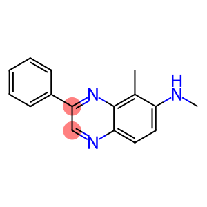 5-METHYL-6-METHYLAMINO-3-PHENYLQUINOXALINE