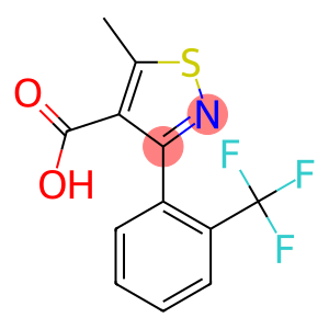 5-Methyl-3-(2-(trifluoroMethyl)phenyl)isothiazole-4-carboxylic acid