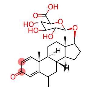 (17β)-6-Methylene-3-oxoandrosta-1,4-dien-17-yl-d3 β-D-Glucopyranosiduronic Acid