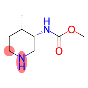 Methyl (cis-4-methylpiperidin-3-yl)carbamate, cis-N-(Methoxycarbonyl)-4-methylpiperidin-3-amine