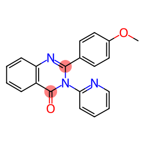 2-(4-methoxyphenyl)-3-pyridin-2-ylquinazolin-4(3H)-one