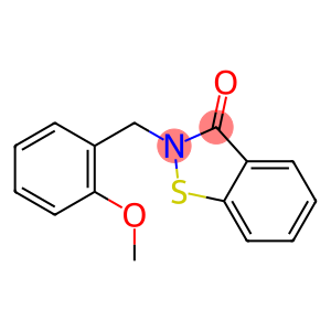 2-[2-Methoxybenzyl]-1,2-benzisothiazol-3(2H)-one