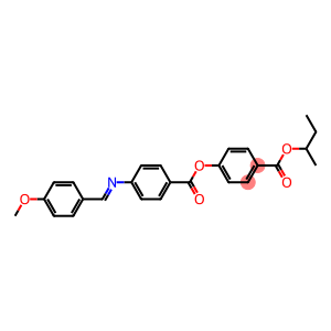 4-[4-(4-Methoxybenzylideneamino)benzoyloxy]benzoic acid (1-methylpropyl) ester