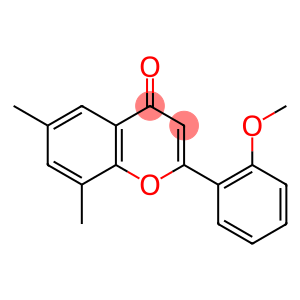 2-(2-Methoxyphenyl)-6,8-dimethyl-4H-1-benzopyran-4-one