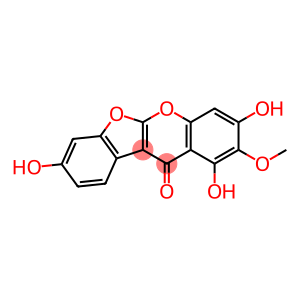 2-Methoxy-1,3,8-trihydroxy-11H-benzofuro[2,3-b][1]benzopyran-11-one