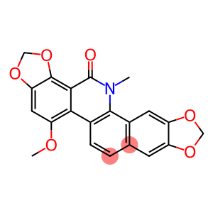 5-Methoxy-13-methyl[1,3]benzodioxolo[5,6-c]-1,3-dioxolo[4,5-i]phenanthridin-14(13H)-one