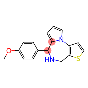 6-(4-Methoxyphenyl)-5,6-dihydro-4H-pyrrolo[1,2-a]thieno[2,3-f][1,4]diazepine