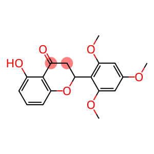 2-(2-Methoxy-4-methoxy-6-methoxyphenyl)-5-hydroxy-2,3-dihydro-4H-1-benzopyran-4-one