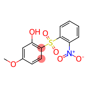 5-Methoxy-2-[(2-nitrophenyl)sulfonyl]phenol