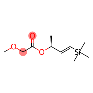 Methoxyacetic acid [(S,E)-1-(trimethylsilyl)-1-buten-3-yl] ester