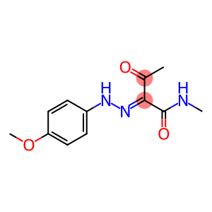2-[2-(4-Methoxyphenyl)hydrazono]-1-(methylamino)butane-1,3-dione