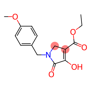 1-(4-Methoxybenzyl)-2,5-dihydro-4-hydroxy-5-oxo-1H-pyrrole-3-carboxylic acid ethyl ester
