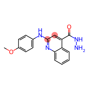 2-(4-Methoxyphenylamino)quinoline-4-carbohydrazide