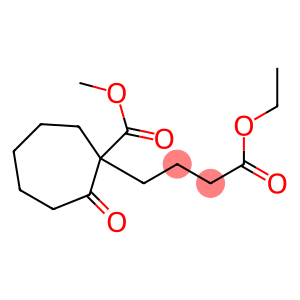 4-(1-Methoxycarbonyl-2-oxocycloheptyl)butyric acid ethyl ester
