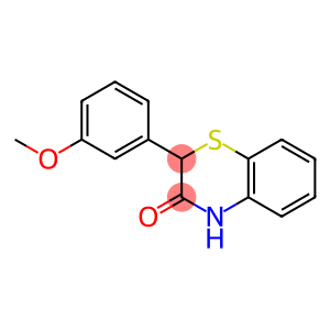 2-(3-Methoxyphenyl)-2H-1,4-benzothiazin-3(4H)-one