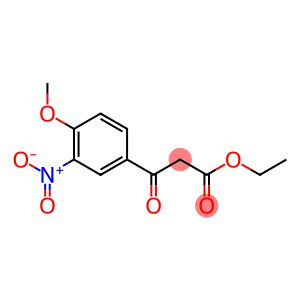 (4-Methoxy-3-nitrobenzoyl)acetic acid ethyl ester