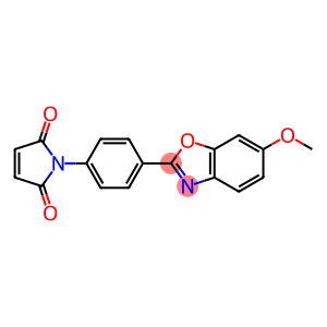 6-Methoxy-2-[4-[(2,5-dihydro-2,5-dioxo-1H-pyrrol)-1-yl]phenyl]benzoxazole