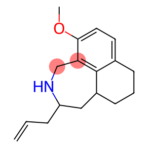 5-Methoxy-2-allyl-1,2,3,4,8,9,10,10a-octahydronaphth[1,8-cd]azepine