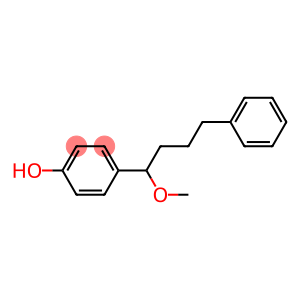4-[1-Methoxy-4-phenylbutyl]phenol