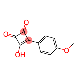 3-(4-Methoxyphenyl)-4-hydroxy-3-cyclobutene-1,2-dione