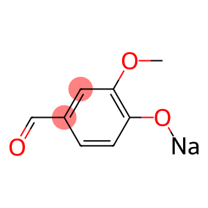 3-Methoxy-4-(sodiooxy)benzaldehyde