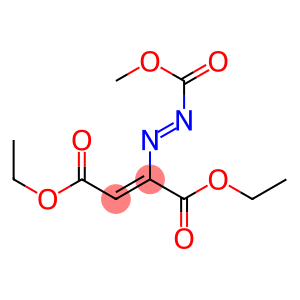 2-(Methoxycarbonylazo)-2-butenedioic acid diethyl ester